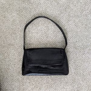 Kenneth Cole baguette Vintage black purse bag